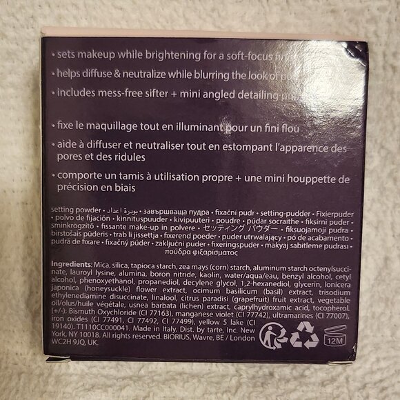 Tarte creaseless setting & brightening powder - Picture 7 of 8